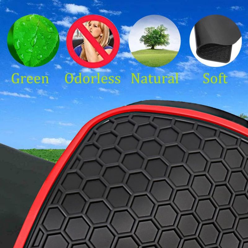 Alfombrillas de coche Matericuo VW Jetta 2019‑2026 (forros de goma)
