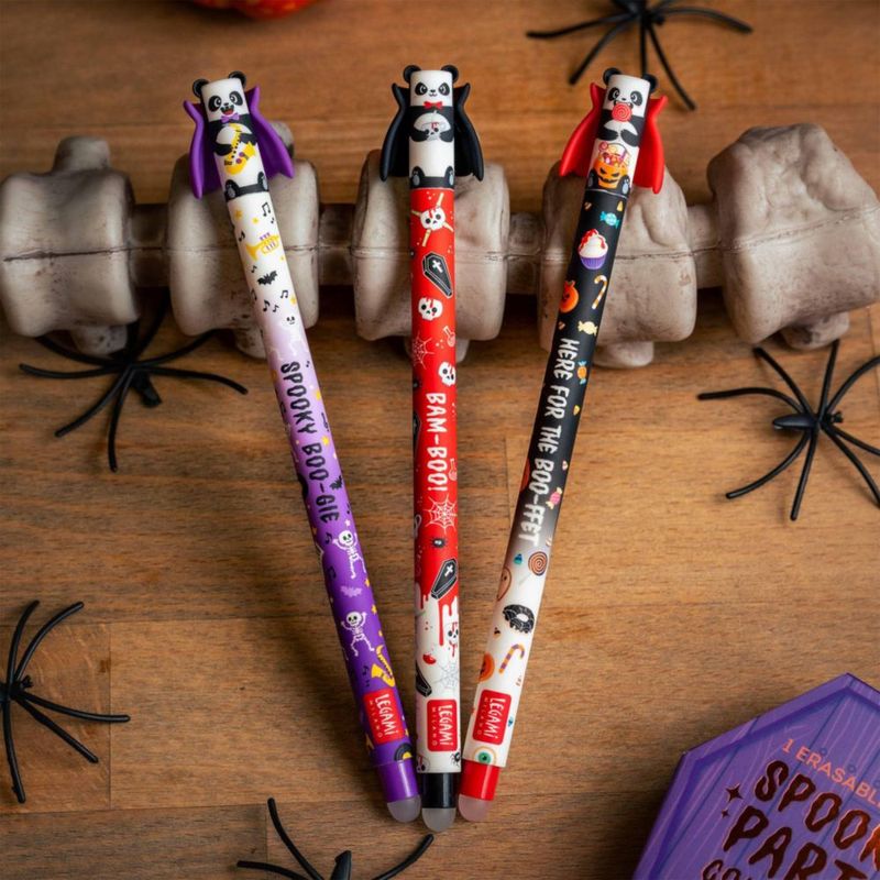 Set de Bolígrafos Legami Halloween Borrable y Amigos Encantadores