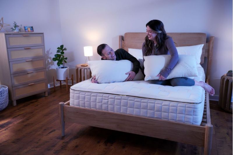 Almohada Naturepedic Queen de Látex Orgánico Ajustable