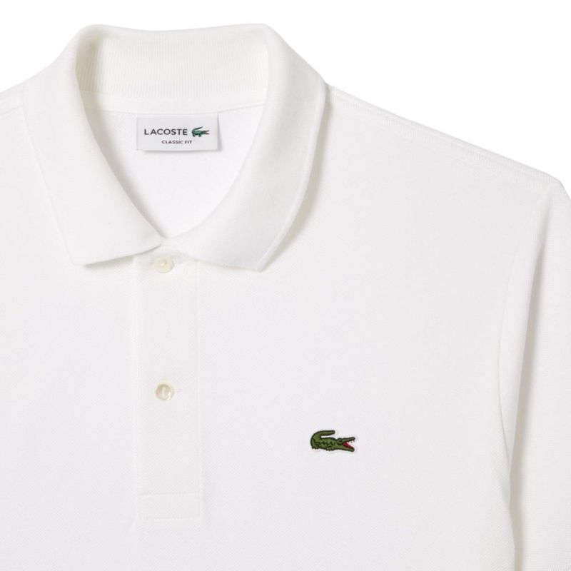 Camisa Polo Lacoste L.12.12 Original Blanca Talla XXL