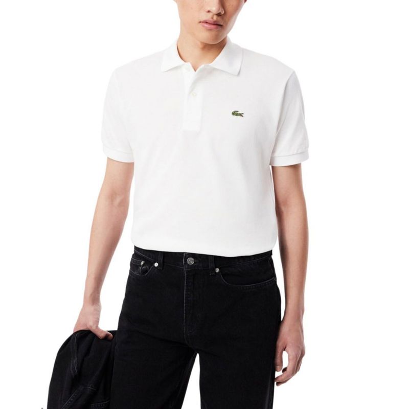 Camisa Polo Lacoste L.12.12 Original Blanca Talla XXL