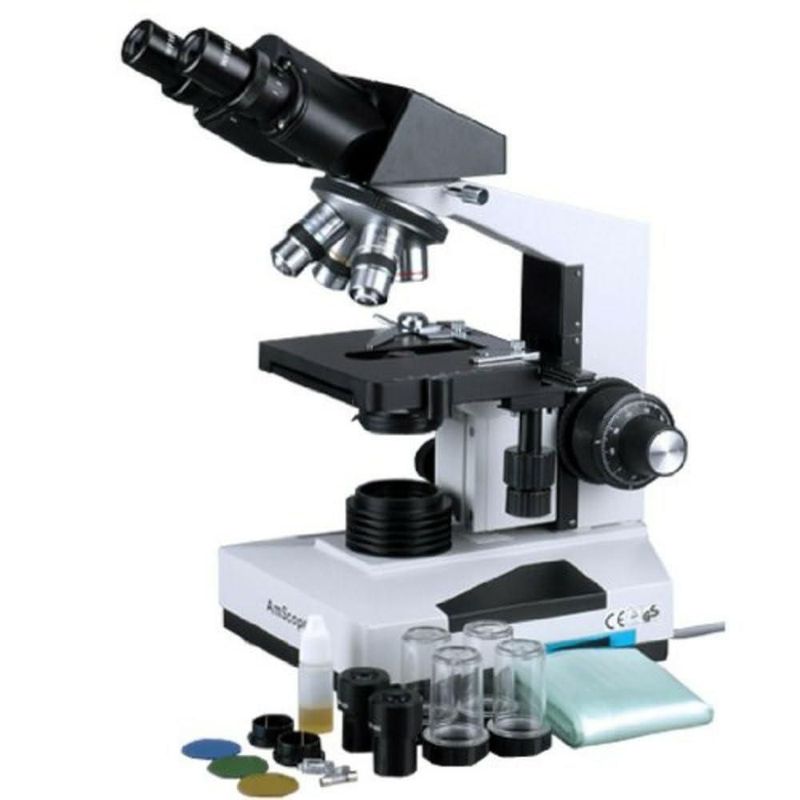 Microscopio AmScope B490B-LED WF10x WF20x