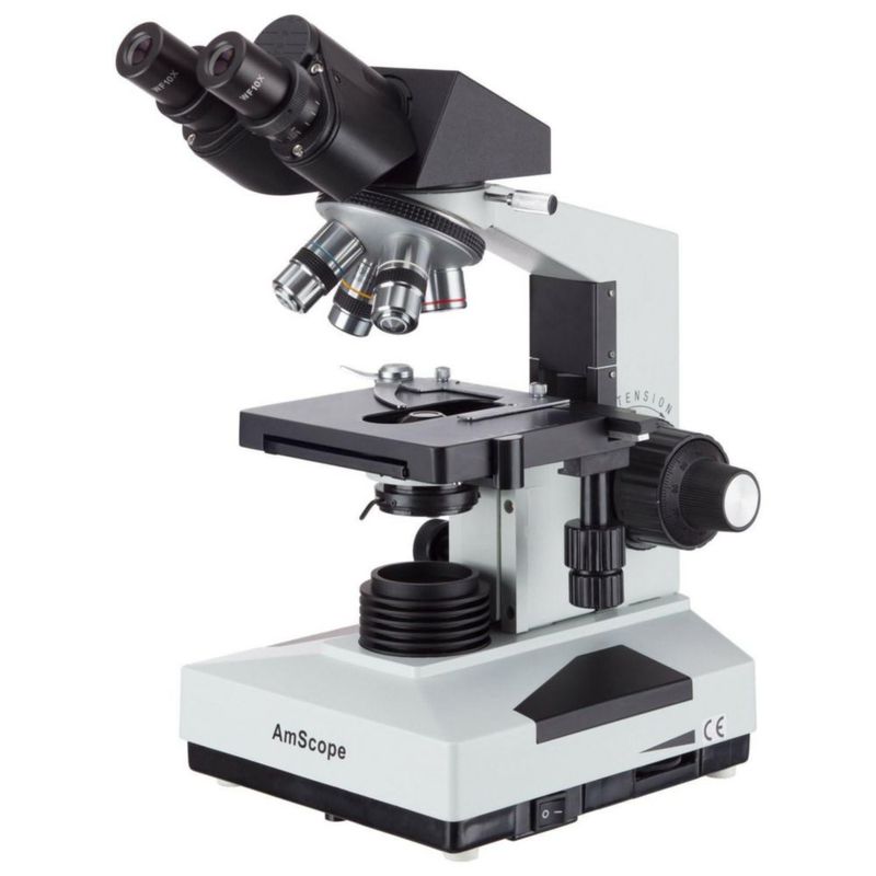 Microscopio AmScope B490B-LED WF10x WF20x