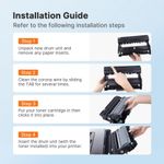 Unidad de tambor para impresora E‑Z Ink DR630 – 12 000 páginas (1 unidad)