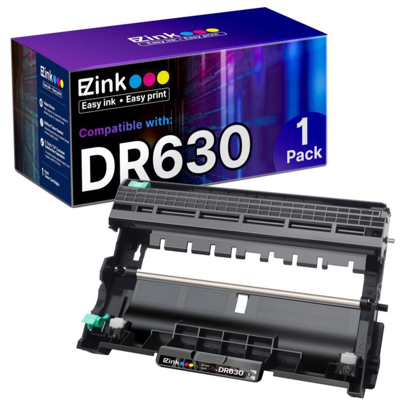Unidad de tambor para impresora E‑Z Ink DR630 – 12 000 páginas (1 unidad)
