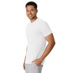 Camiseta Hanes XL Alto Blanca Tri-Blend
