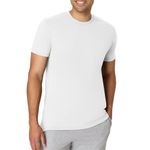 Camiseta Hanes XL Alto Blanca Tri-Blend