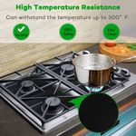 Protectores para placa de cocina Forlivese pack de 10 27 cm antiadherente
