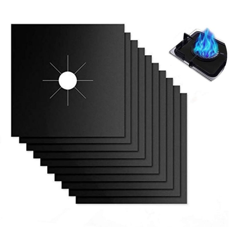 Protectores para placa de cocina Forlivese pack de 10 27 cm antiadherente