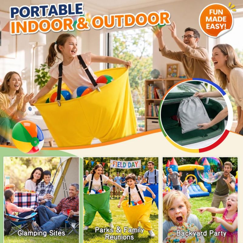 Juego de patio Aryala "Granny Pants" Pack de 4 - Diversión al aire libre