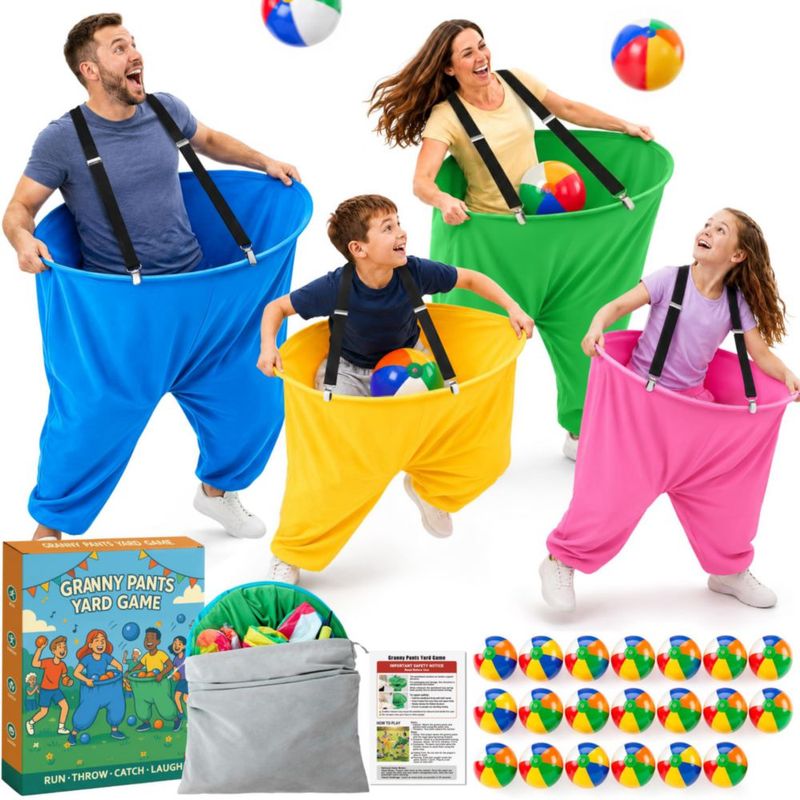Juego de patio Aryala "Granny Pants" Pack de 4 - Diversión al aire libre