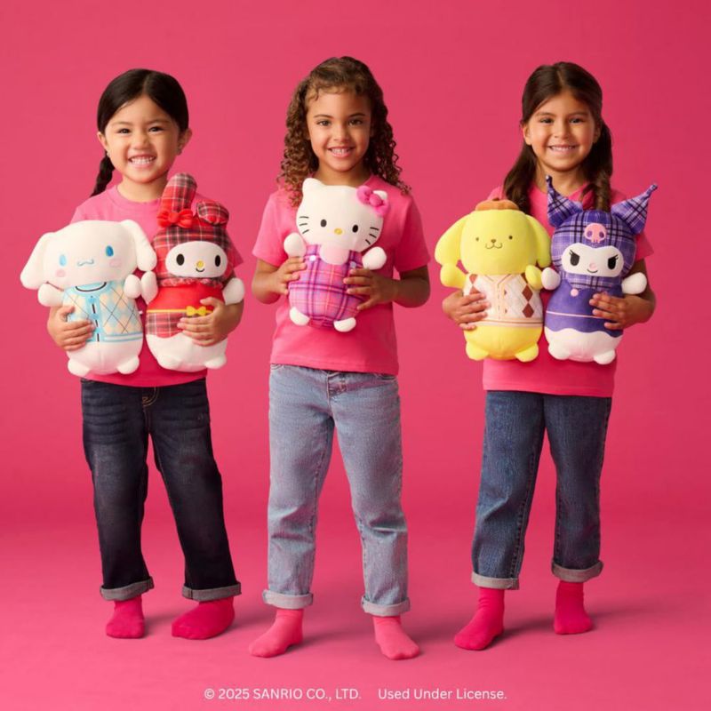 Peluche Squishmallows Sanrio 25 cm Rojo a Cuadros My Melody