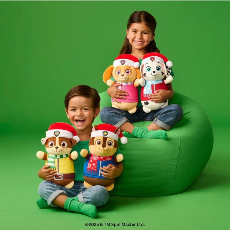 Peluche Squishmallows Chase 25 cm Holiday HugMees