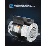 Motor eléctrico FAHKNS 3 HP 3450 RPM 115/230 V marco 56