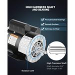 Motor eléctrico FAHKNS 3 HP 3450 RPM 115/230 V marco 56