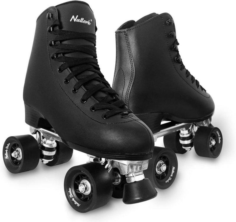 Patines MonSports talla 9 negro estilo derby