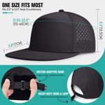 Gorra AOPREL Ajustable Resistente al Agua (Negra)