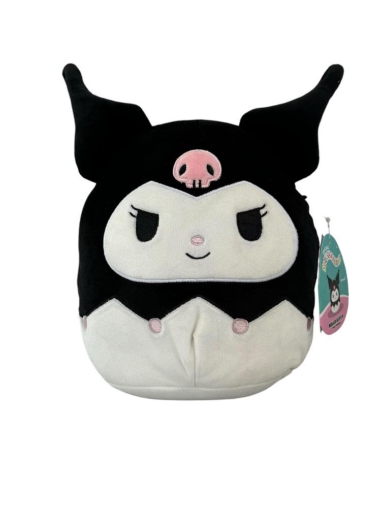Juguete de peluche Squishmallows Kuromi 20 cm Escuadrón Sanrio