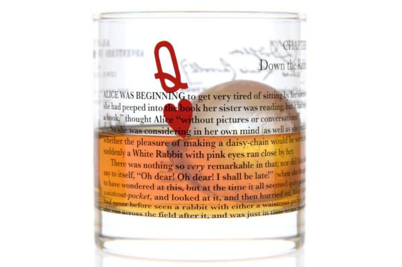 Vaso de Whisky Well Told Aventuras de Alicia 325 ml
