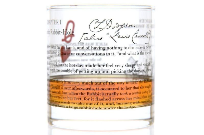 Vaso de Whisky Well Told Aventuras de Alicia 325 ml