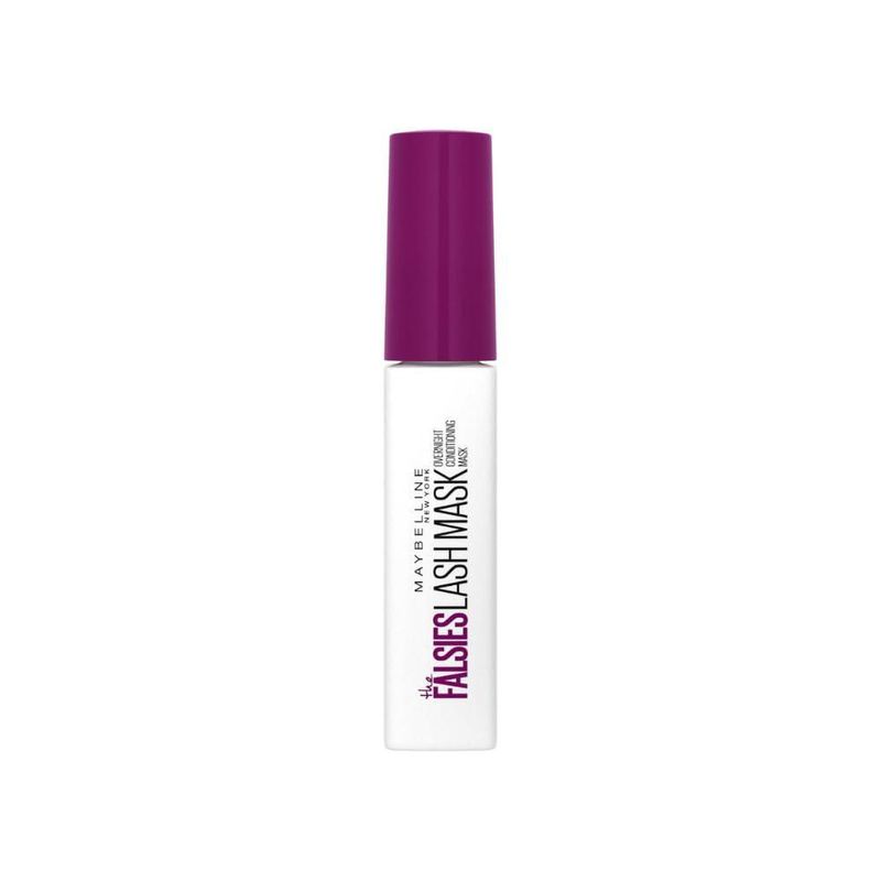 Máscara de pestañas MAYBELLINE Overnight Lash 10 ml con manteca de karité y aceite de argán