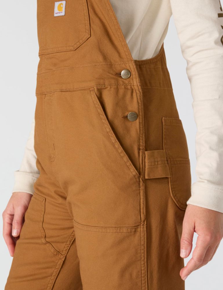 Overol Carhartt Ashland para mujer talla S color marrón