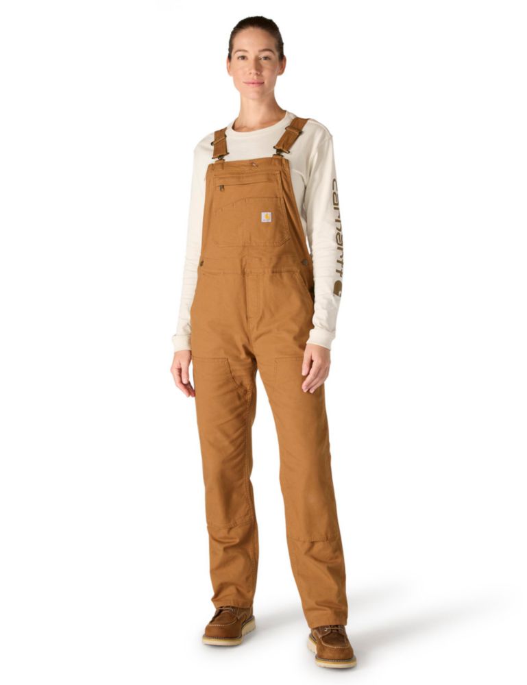 Overol Carhartt Ashland para mujer talla S color marrón