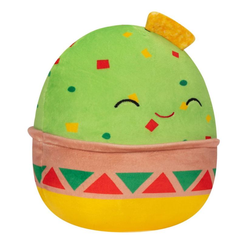 Peluche Squishmallows Gideon Bol de Guacamole 19 cm Ultra‑suave