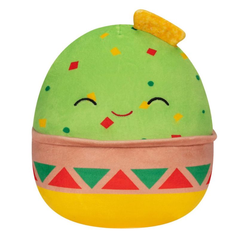 Peluche Squishmallows Gideon Bol de Guacamole 19 cm Ultra‑suave