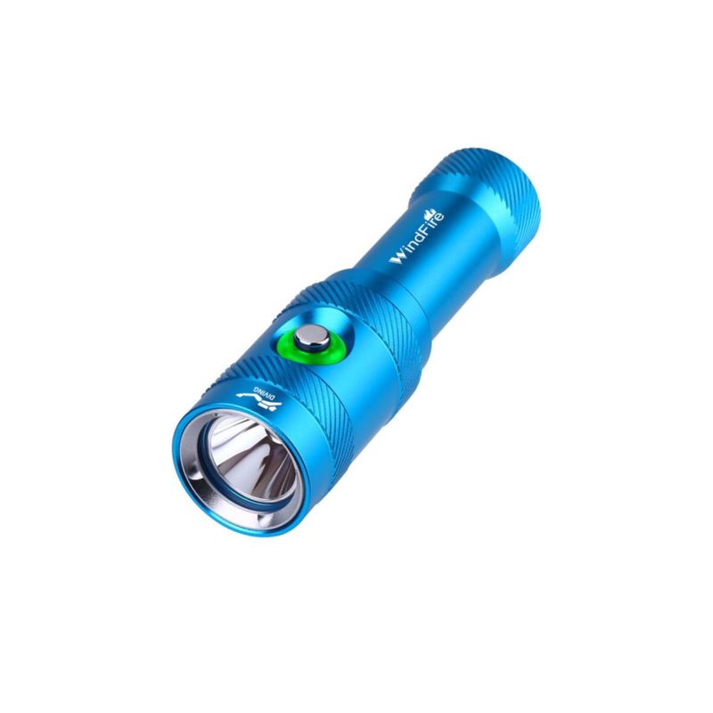 Lámpara de buceo WINDFIRE 5000 lúmenes a prueba de agua
