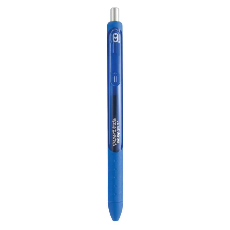 Bolígrafos de Gel Paper Mate 07 mm Azul Paquete de 4