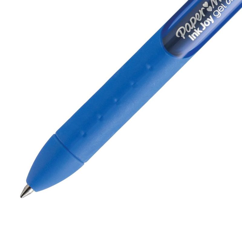 Bolígrafos de Gel Paper Mate 07 mm Azul Paquete de 4