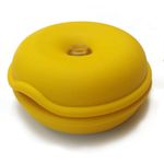 Organizador de cables Electriduct 4 cm amarillo oscuro paquete de 10