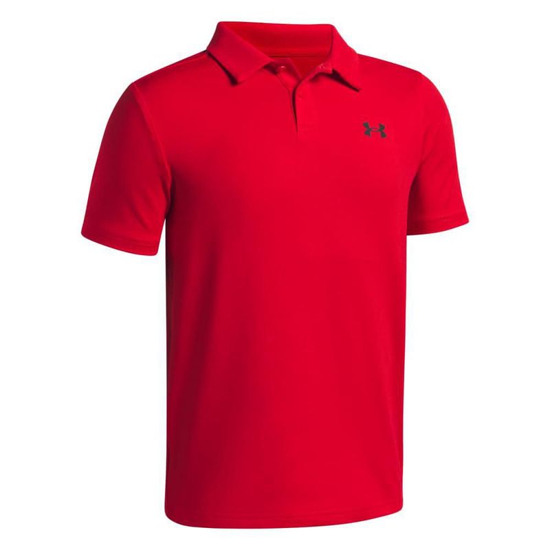 Camiseta Polo Under Armour 600 Rojo para niños