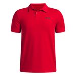 Camiseta Polo Under Armour 600 Rojo para niños
