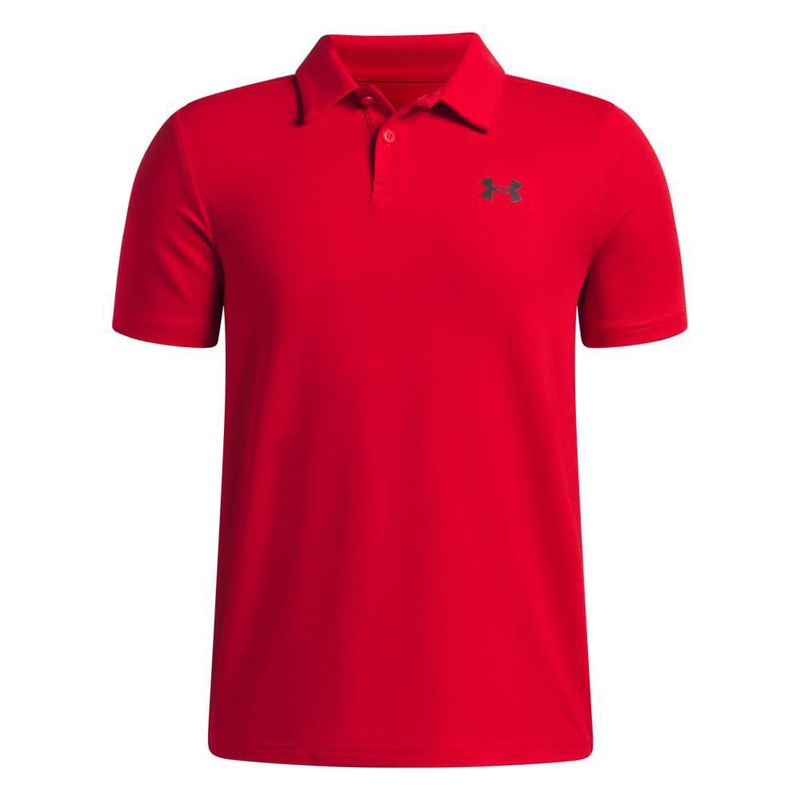 Camiseta Polo Under Armour 600 Rojo para niños