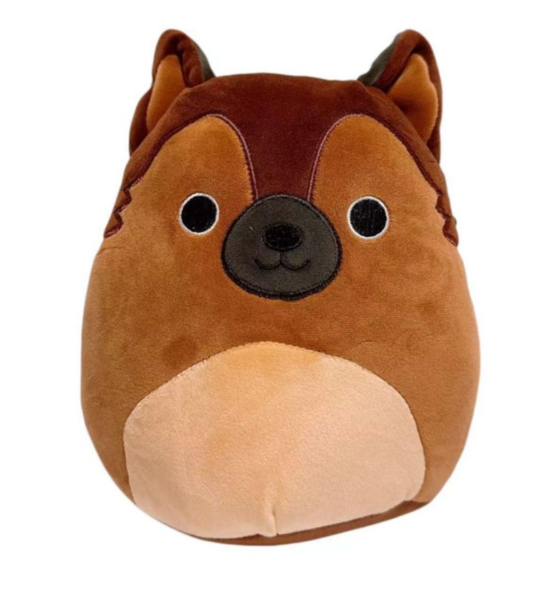 Peluche Squishmallows 20 cm Perro Mario de la Escuadrón Animal