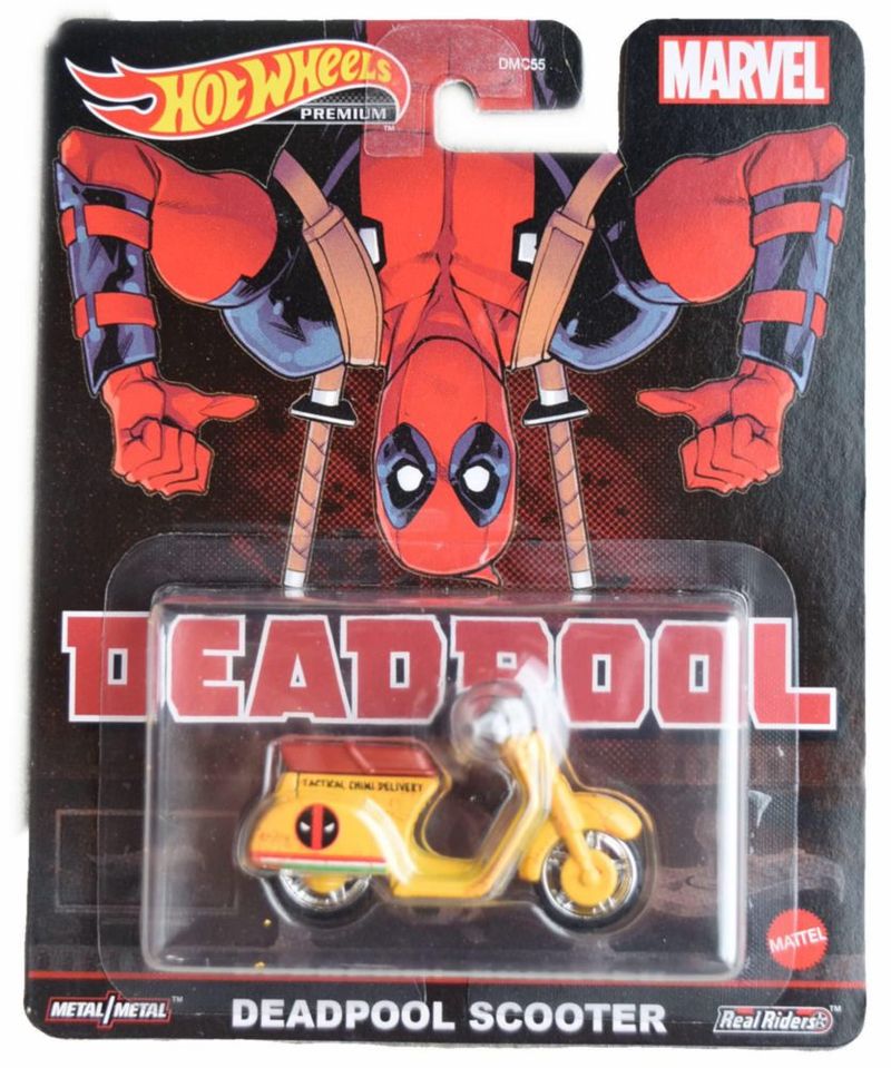 Patinete Hot Wheels Deadpool