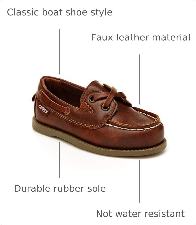 Zapato de Vestir Slip-On para Niños Carter's Bauk Marrón Claro