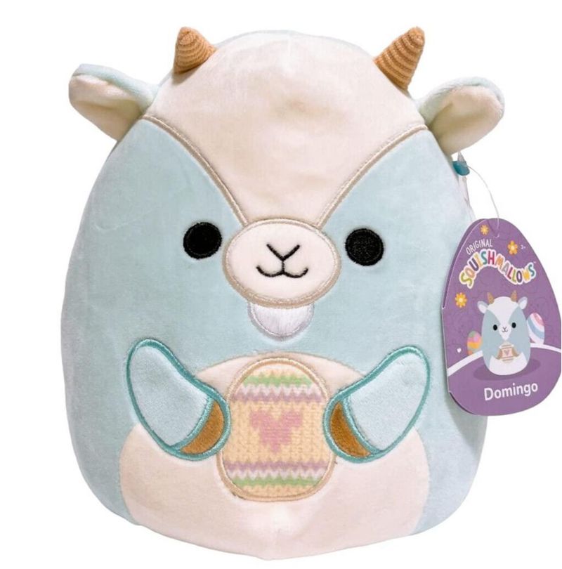 Figura de Peluche Squishmallows 20 cm Domingo Cabra de Pascua