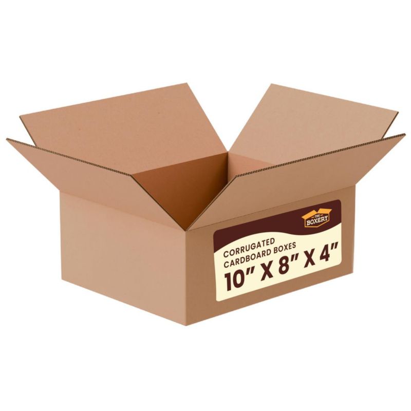 Cajas de envío The Boxery 25 cm x 20 cm x 10 cm (paquete de 25)