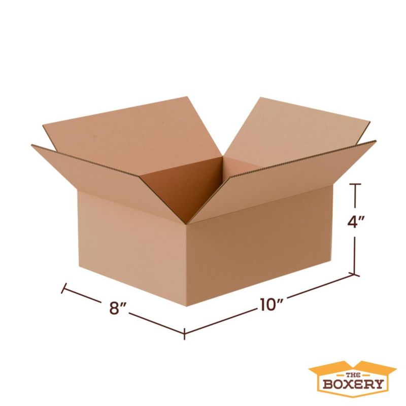 Cajas de envío The Boxery 25 cm x 20 cm x 10 cm (paquete de 25)