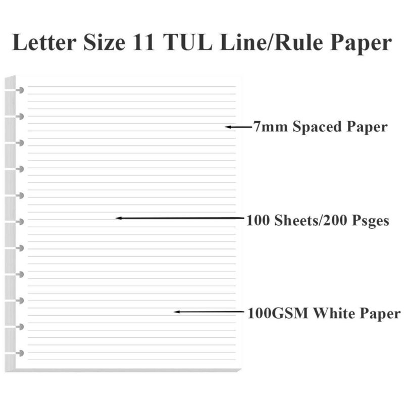 Papel de recarga Yaridar 21 × 28 cm 300 hojas 100 g/m² blanco
