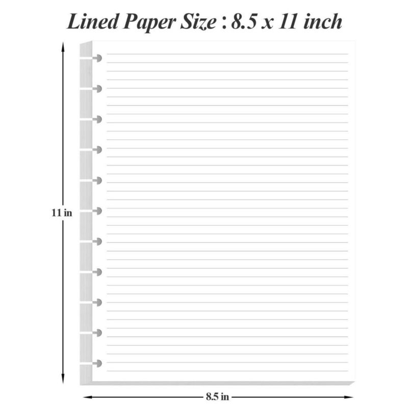 Papel de recarga Yaridar 21 × 28 cm 300 hojas 100 g/m² blanco