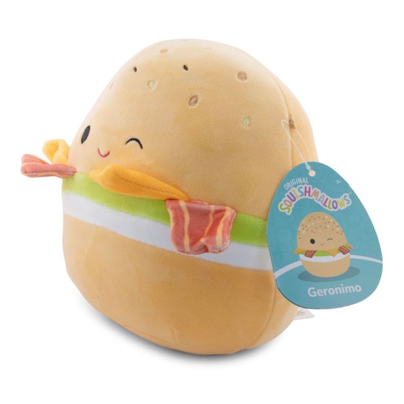 Muñeco de peluche Squishmallows Breakfast Squad Geronimo Bagel 20 cm