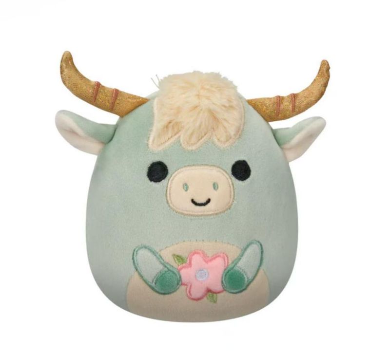 Peluche Squishmallows 20 cm Armie la Vaca de las Tierras Altas