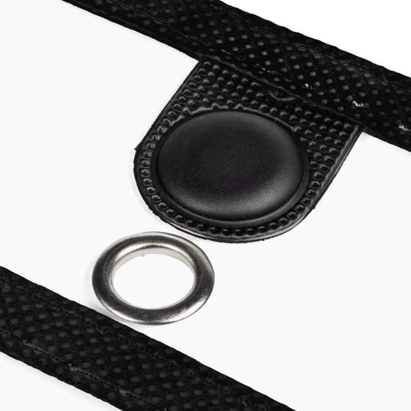 Fundas magnéticas de borrado en seco Two Point paquete de 6 formato horizontal negro