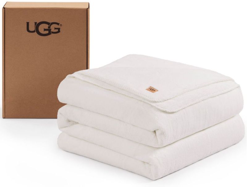 Manta UGG Whitecap Queen 228 cm x 228 cm Color Blanco