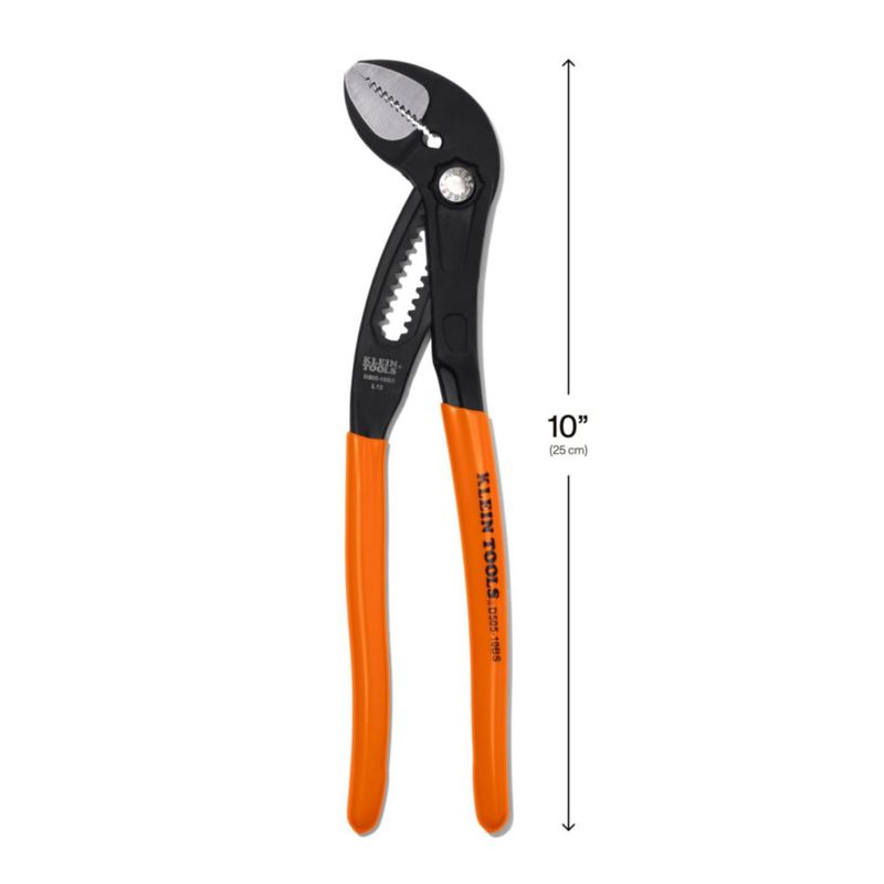 Alicates KLEIN TOOLS 25 cm de ajuste rápido con dientes serrados