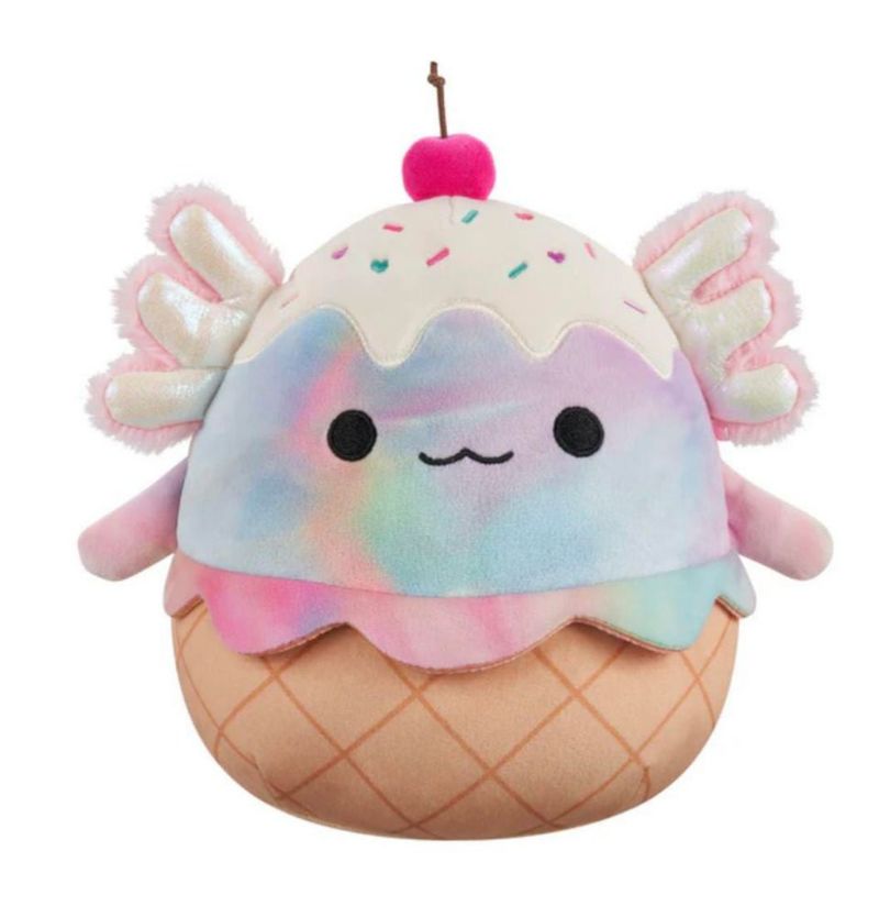 Peluche Squishmallows 20 cm Tinley Axolote de Helado